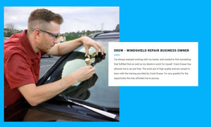 Windshield Crack and Chip Repair Kit Professional Auto Glass Repair System with Over 5 Hours of Training Videos