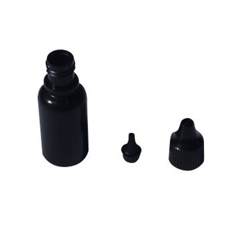 Bottle with Black Tip 15cc-1/2 oz